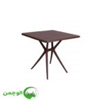 میز باغی و ویلایی مربع تیکا