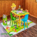 میز مینی تیکا مربع مخصوص کودک - Image 4